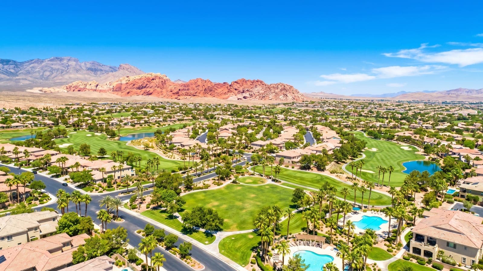 Corte Bella, Summerlin — guard-gated luxury homes in The Hills South village, Las Vegas